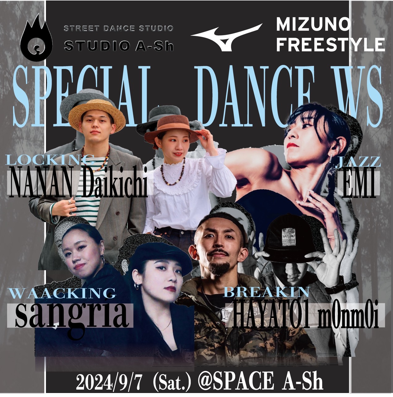 【MIZUNO× STUDIO A-Sh SPECIAL DANCE WORKSHOP】